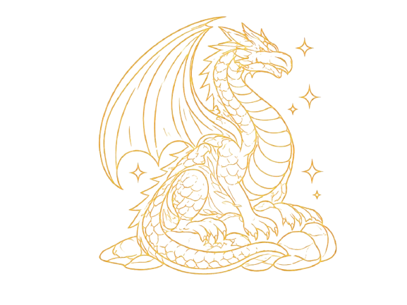 Dragón dorado